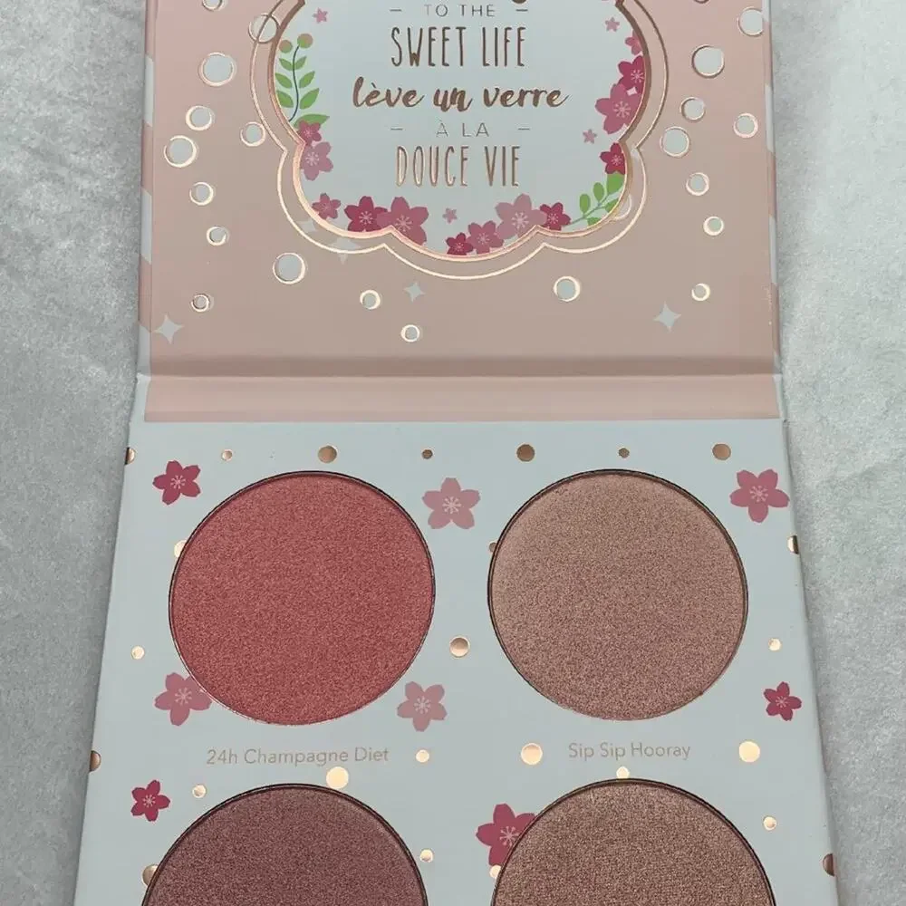 Beauty Bakerie Cotton Candy Champagne Blushlighter Palette